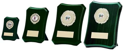 Green Wooden Plaques 1801 Series